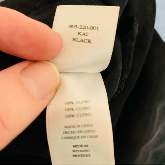 Rails Kai Cupro Rayon Black Cargo Pants size medium - Picture 4 of 9